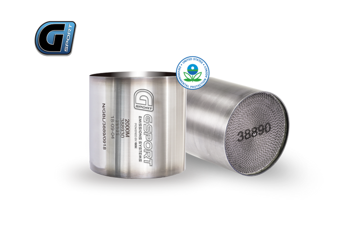 G-Sport Gen1 UHO EPA Compliant Catalytic Converter Core - 4.500" Body x 4.000" Long (85002)