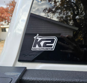 K2 Fab Logo Sticker