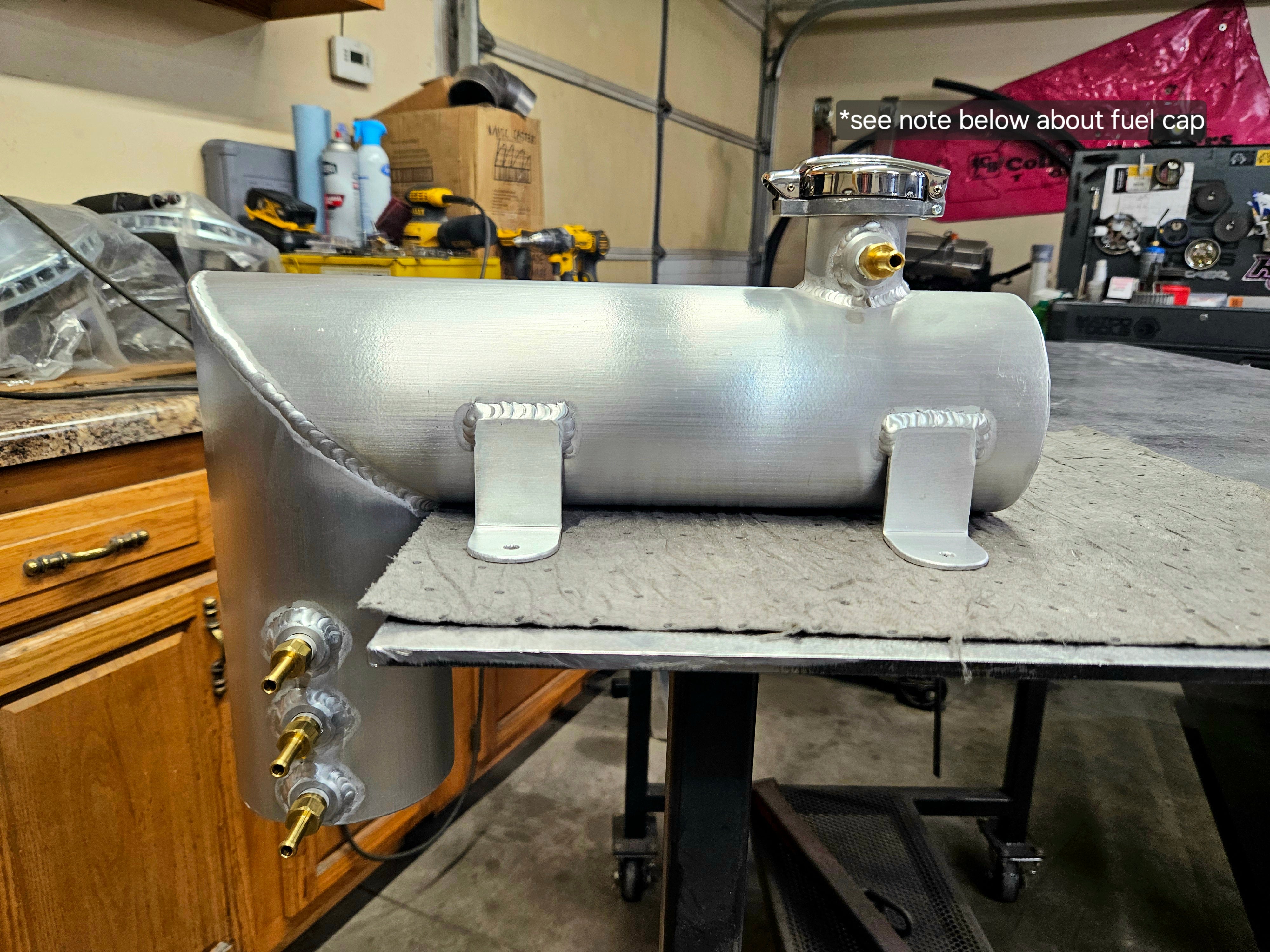 Snowmobile Fuel Rack Speedway Snowmobile Fuel Tank – K2 Fabrication