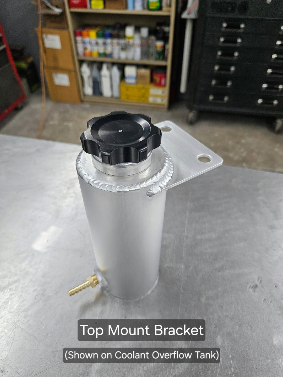 Universal Power Steering Tank - Round