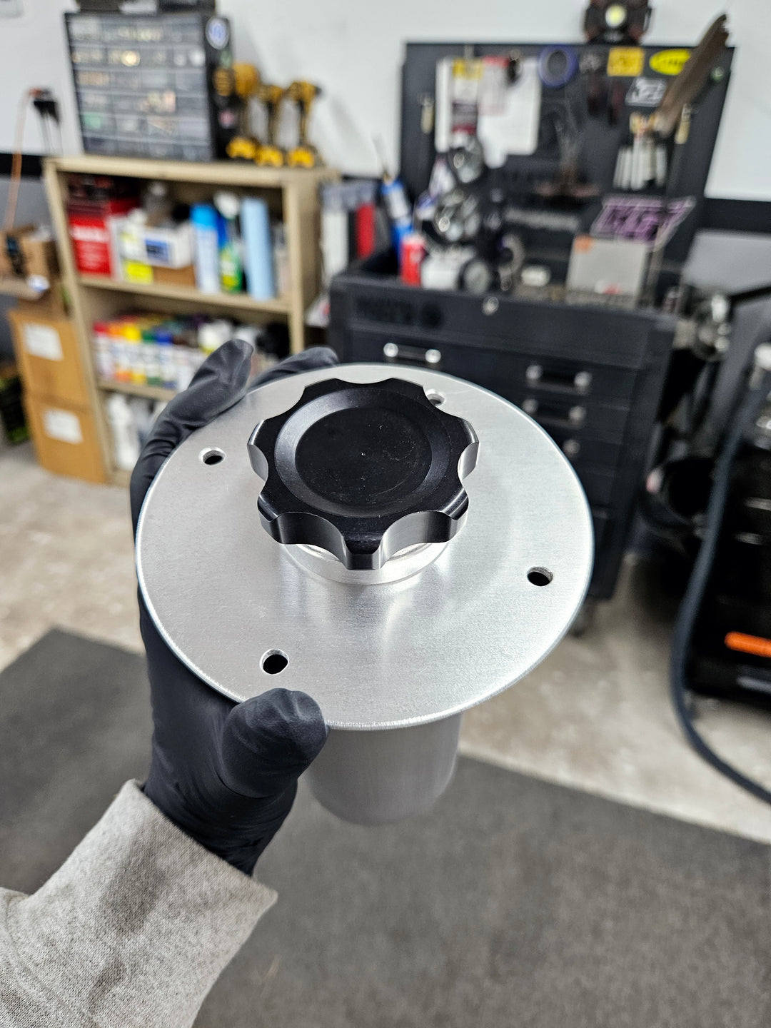 Rear End Gear Lube Remote Fill Tank