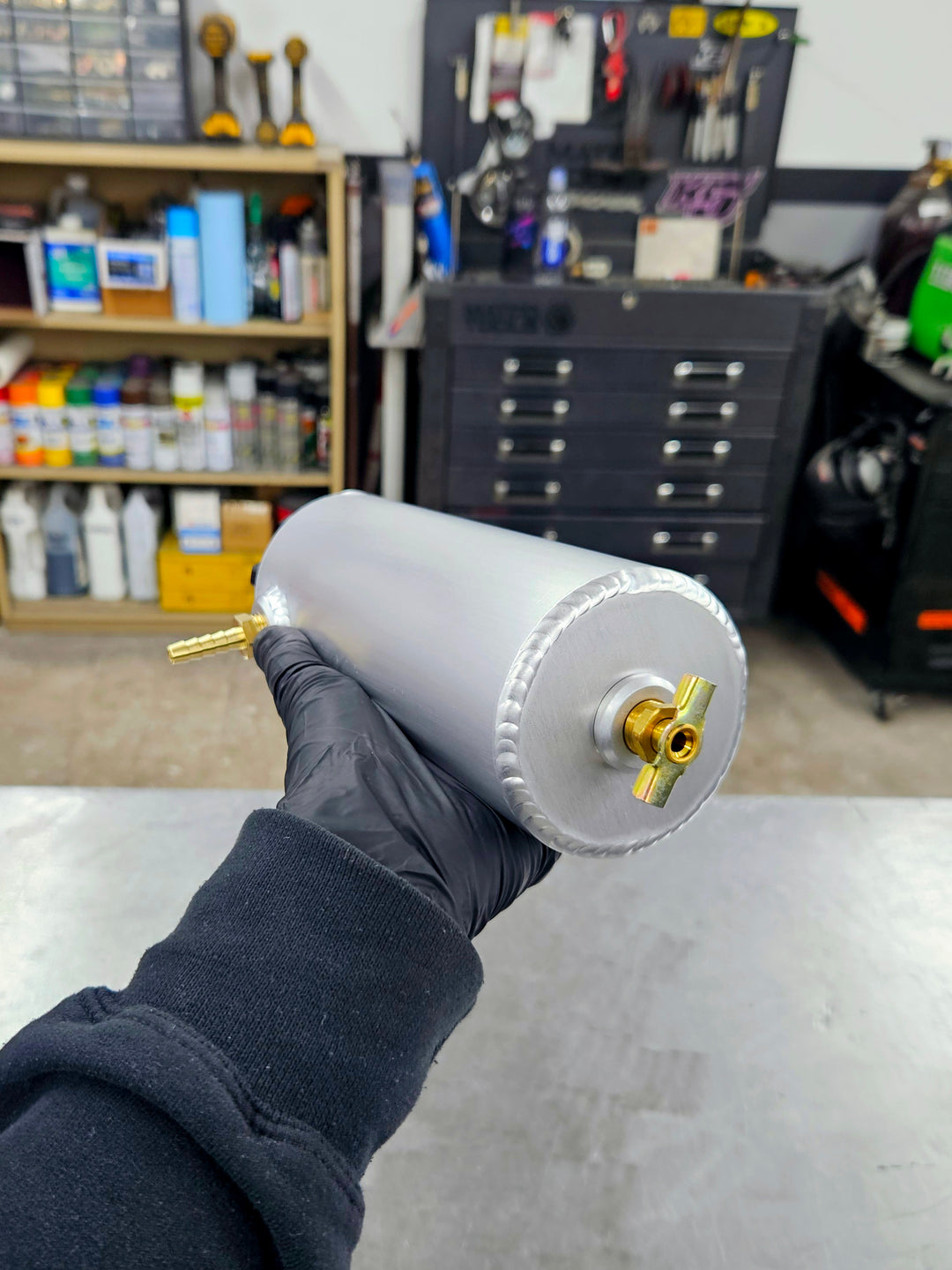 Universal Coolant Catch Can - Round