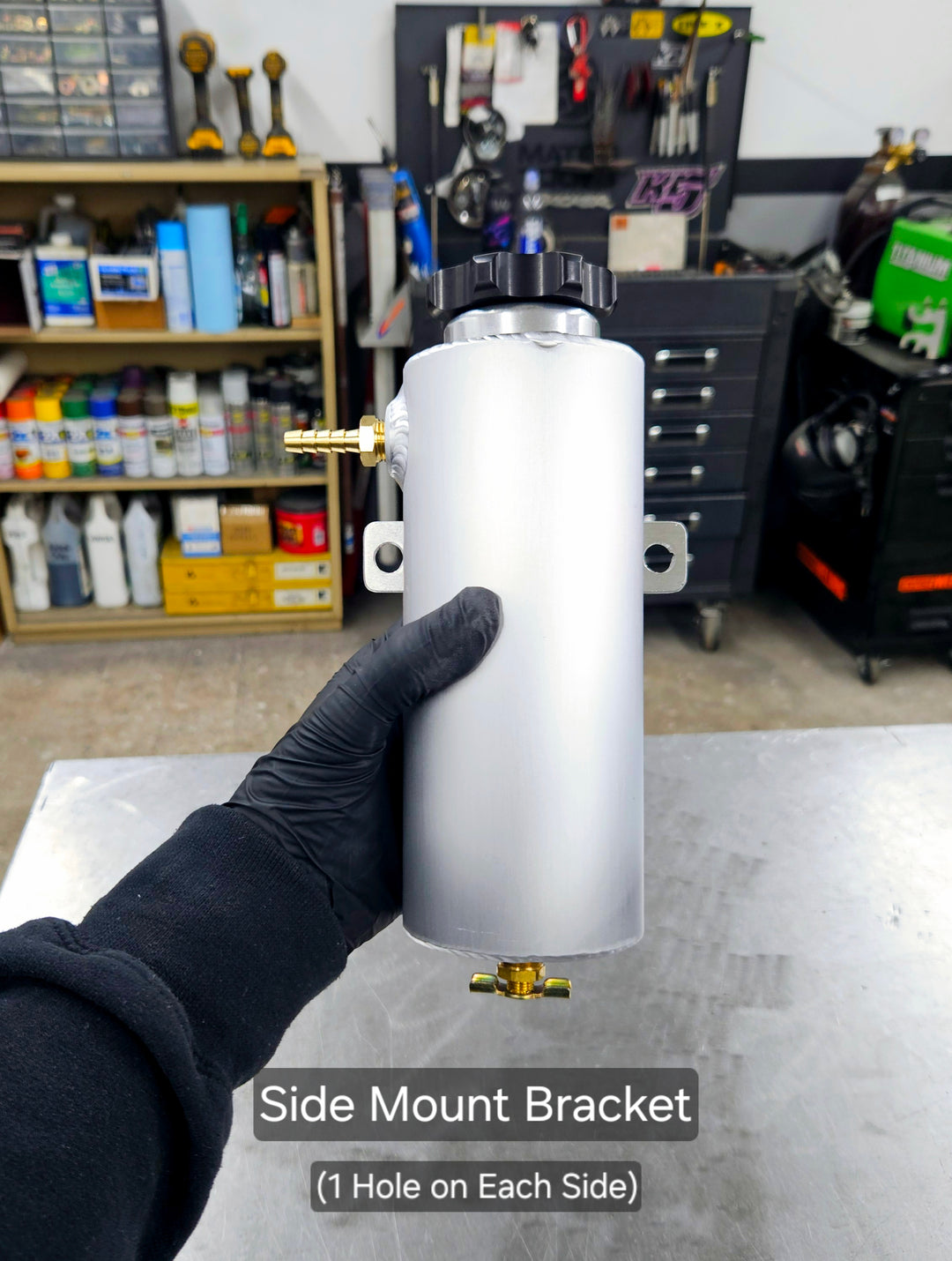 Universal Coolant Catch Can - Round