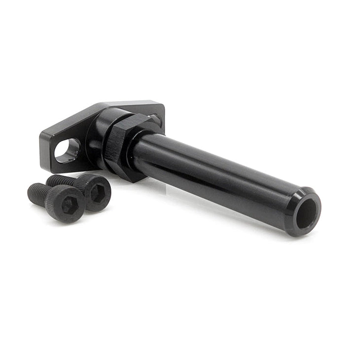 Oil Drain Flange 5/8" Male Barb Extension with O-Ring Style Seating Surface (1.500" - 1.750" Bolt Circle)