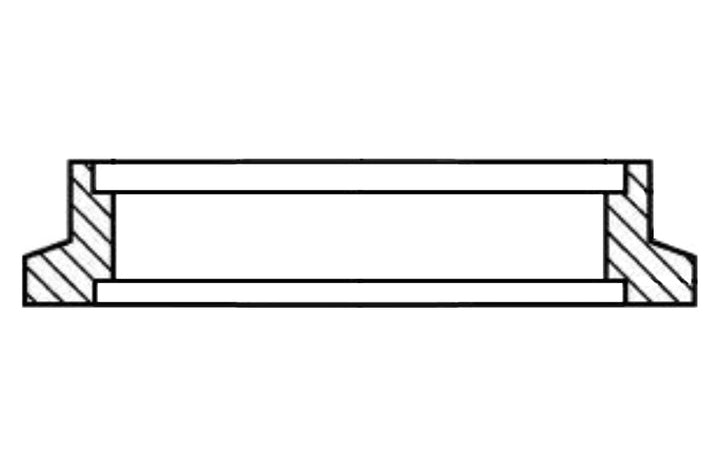 Outlet Flange for TiAL 44mm MV-R Wastegate 304 Stainless