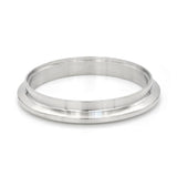 Turbo Outlet Flange - Garrett GT30/GTX30, GT35/GTX35, GT37, GT40/GTX40 Divided Turbine - 304 Stainless- 304 Stainless
