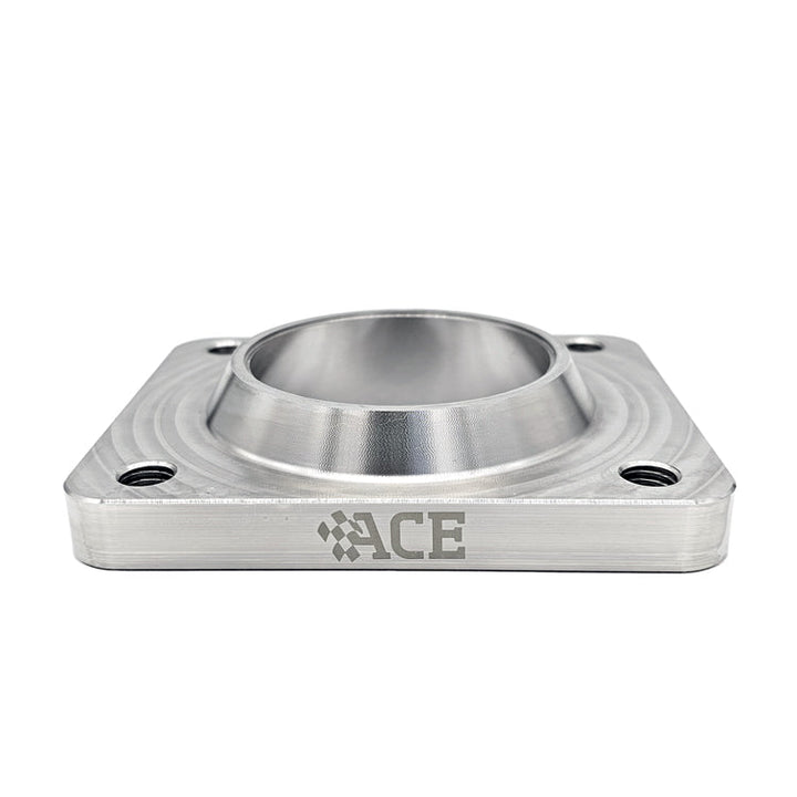 Transition Turbo Flange - Undivided T4 to Single 2" NPS (2.375" OD) - 304 Stainless