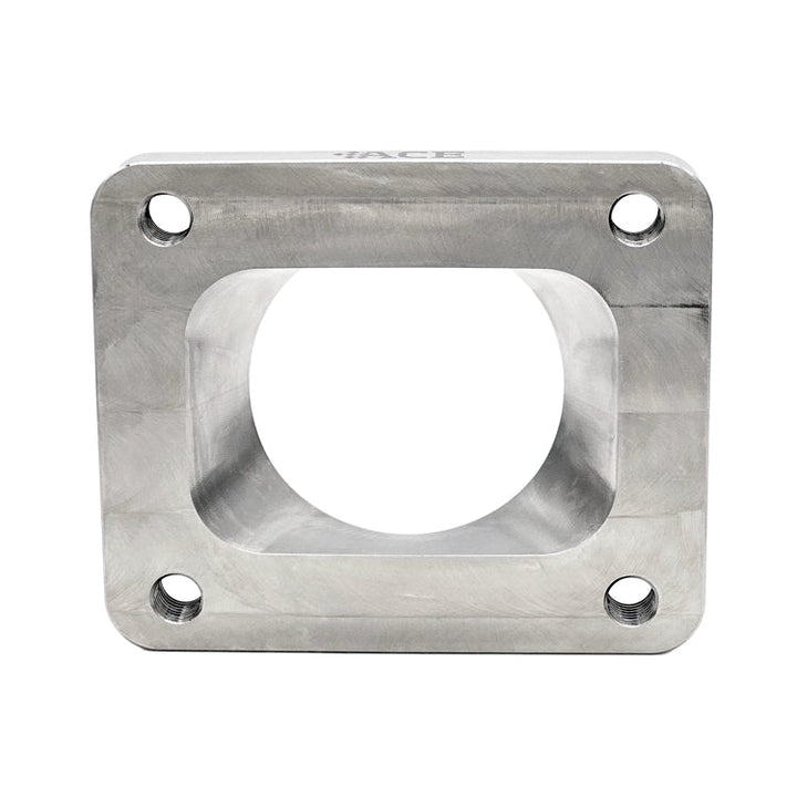 Transition Turbo Flange - Undivided T4 to Single 2" NPS (2.375" OD) - 304 Stainless