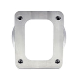 Transition Turbo Flange - Undivided T4 to Single 4.000" OD Tube - 304 Stainless