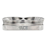 Transition Turbo Flange - Divided T4 to Dual 2.250" OD Tube - 304 Stainless