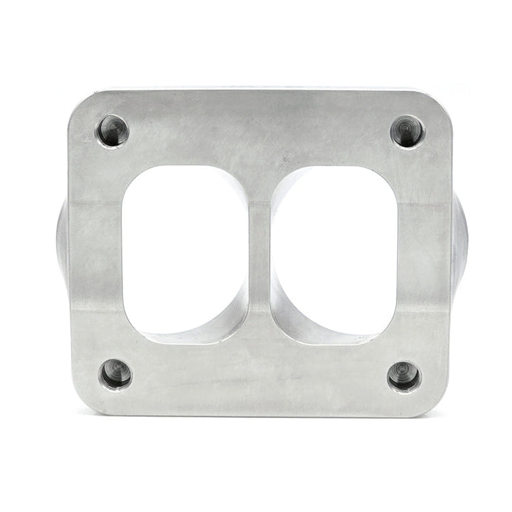 Transition Turbo Flange - Divided T4 to Dual 2.250" OD Tube - 304 Stainless