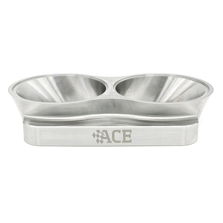 Transition Turbo Flange - Divided T4 to Dual 2.500" OD Tube - 304 Stainless