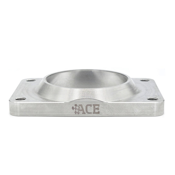 Transition Turbo Flange - Undivided T6 to Single 3.000" OD Tube - 304 Stainless