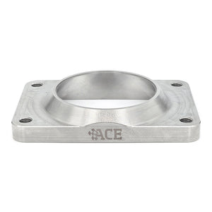 Transition Turbo Flange - Undivided T6 to Single 3.000" OD Tube - 304 Stainless