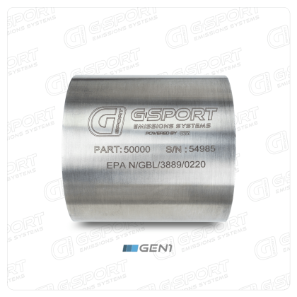 G-Sport Gen1 HO EPA Compliant Catalytic Converter Core - 4.000