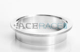 1.500" V-Band Assembly - Aluminum "Male + O-Ring/Female" Flanges, 304 Stainless Clamp