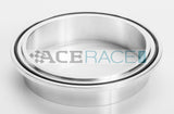 5.000" V-Band Assembly  - Aluminum "Male + O-Ring/Female" Flanges, 304 Stainless Clamp
