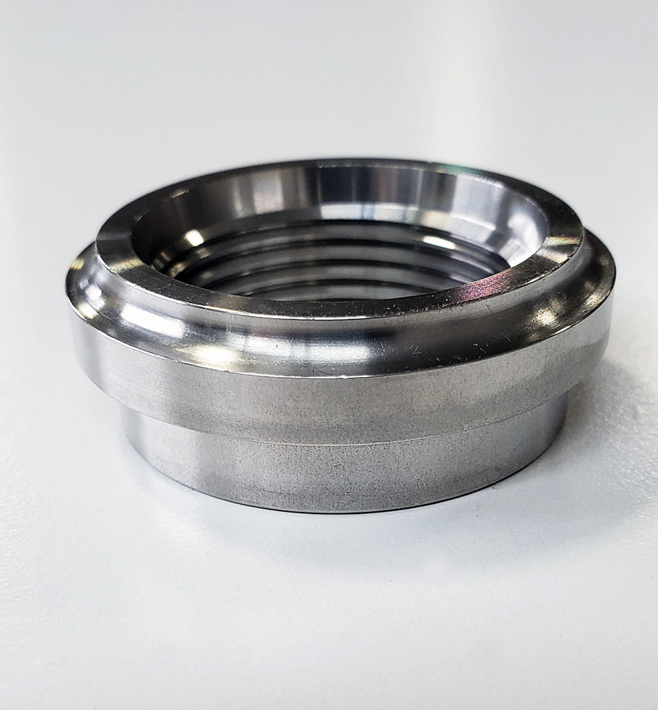 -4AN Female Weld Bung - 304 Stainless