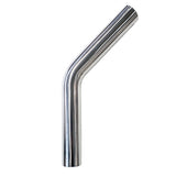 2.000" OD 16ga 45° Mandrel Bend - Polished OD - 6061 Aluminum - (3.000" CLR / 6.000" Legs)