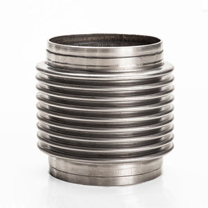 4.000" Flex Bellow (with Inner Liner) x 4.000" Overall Length - 304 Stainless