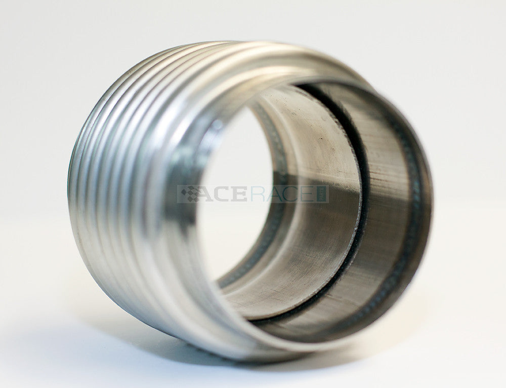 1.875" Flex Bellow (with Inner Liner) x 2.500" Overall Length - 304 Stainless