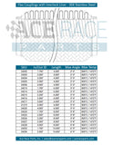 2.000" ID x 8" Long Flex Coupling (Interlock Liner) 304 Stainless