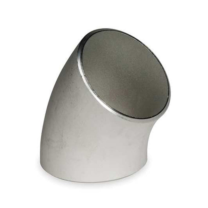 1-1/2" Schedule 5 45° Elbow 321 Stainless