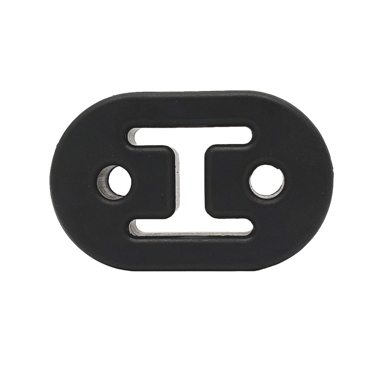 3/8" ID Exhaust Hanger Rod Support (Sold Individually) - Black Rubber (74mm Long)