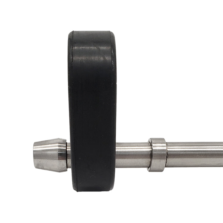 3/8" ID Exhaust Hanger Rod Support (Sold Individually) - Black Rubber (74mm Long)