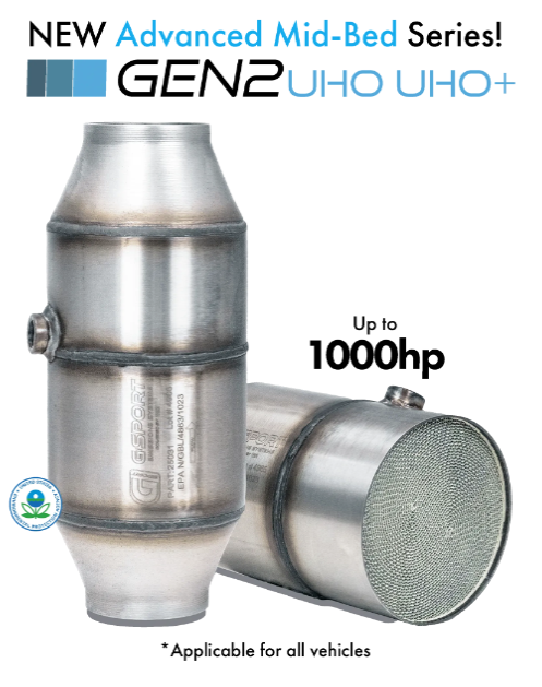 G-Sport Gen2 UHO EPA Compliant Catalytic Converter - 3.000
