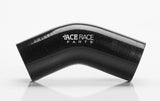 2.500" ID 4-Ply Reinforced Silicone 45° Elbow