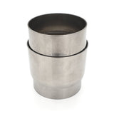 3.000" OD Double Slip Joint Adapter - Polished OD - 304 Stainless