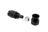 RaceFlux: PTFE STRAIGHT Hose End Fitting, Aluminum, -6AN