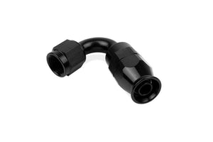 RaceFlux: PTFE 120-DEGREE Hose End Fitting, Aluminum, -6AN