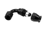 RaceFlux: PTFE 120-DEGREE Hose End Fitting, Aluminum, -6AN