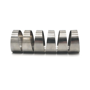 1.500" 16ga Long Radius (1.5D) Pie Cut 304 Stainless (90° Bend - 6 Pieces Total)