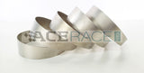 3.000" OD x 0.047" (1.2mm) Long Radius (1.5D) Pie Cut CP1 Titanium (45° Bend - 5 Pieces Total)