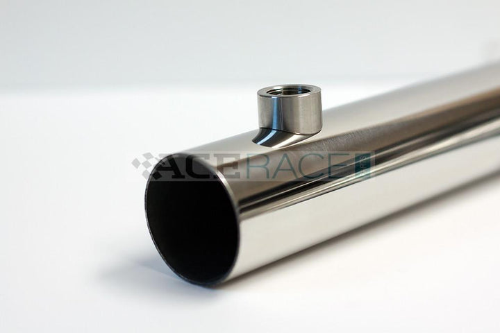 M12 x 1.25 O2 Sensor Bung - Coped for 1.500"-2.500" OD Tube - 304 Stainless