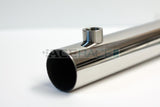M12 x 1.25 O2 Sensor Bung - Coped for 1.500"-2.500" OD Tube - 304 Stainless
