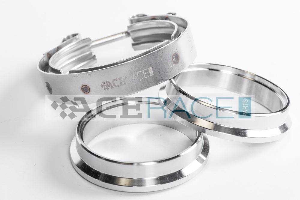 2.500" V-Band Assembly Mild Steel/Stainless Combination - Standard Clamp