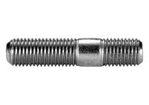 Double Ended Stud - M8-1.25 x 30mm Long - Grade 8.8 Steel