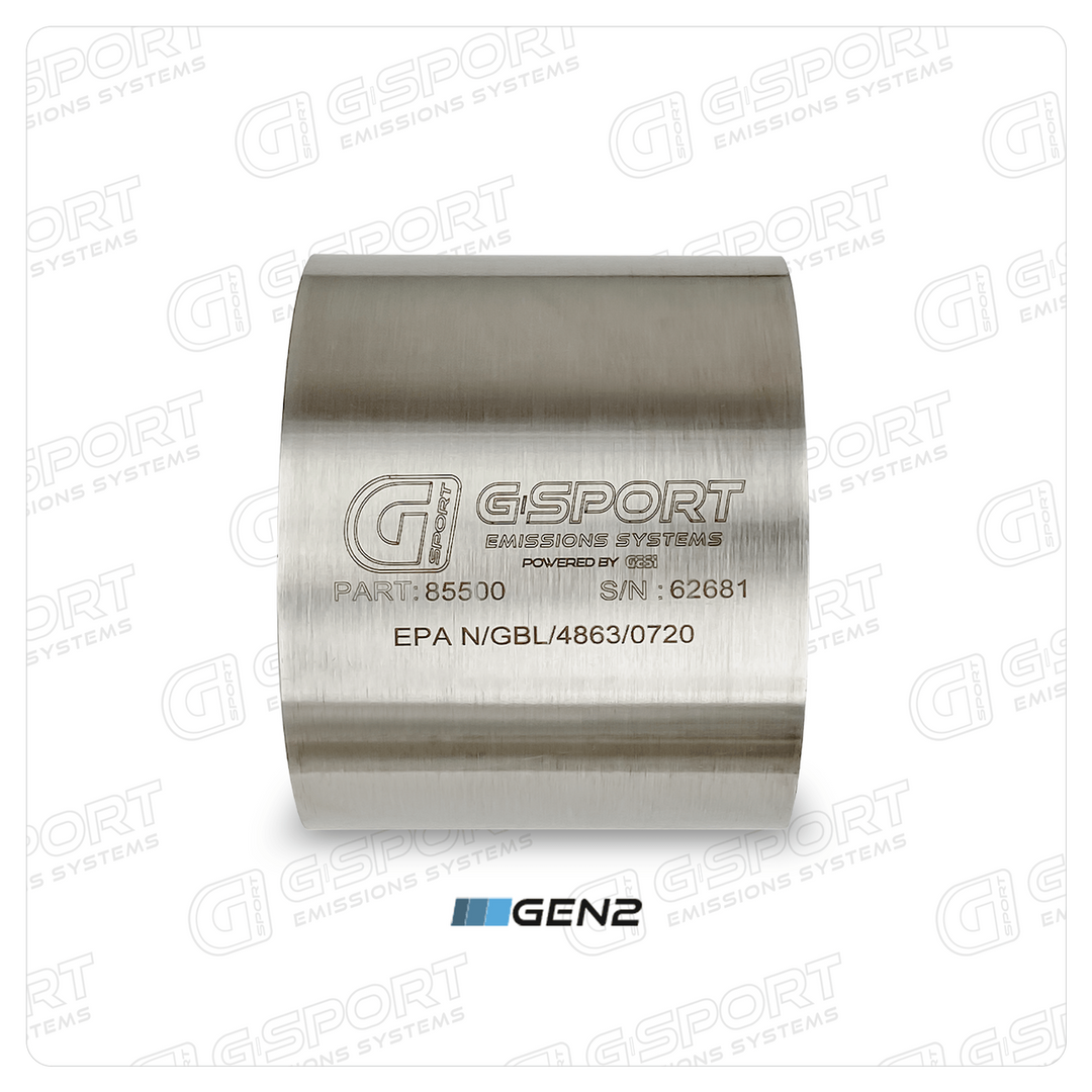 G-Sport Gen2 EPA Compliant Catalytic Converter Core - 4.500" Body x 4.000" Long (85200)